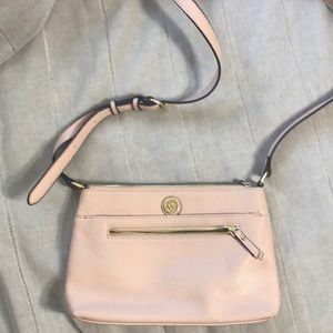 Anne Klein crossbody or shoulder purse pink